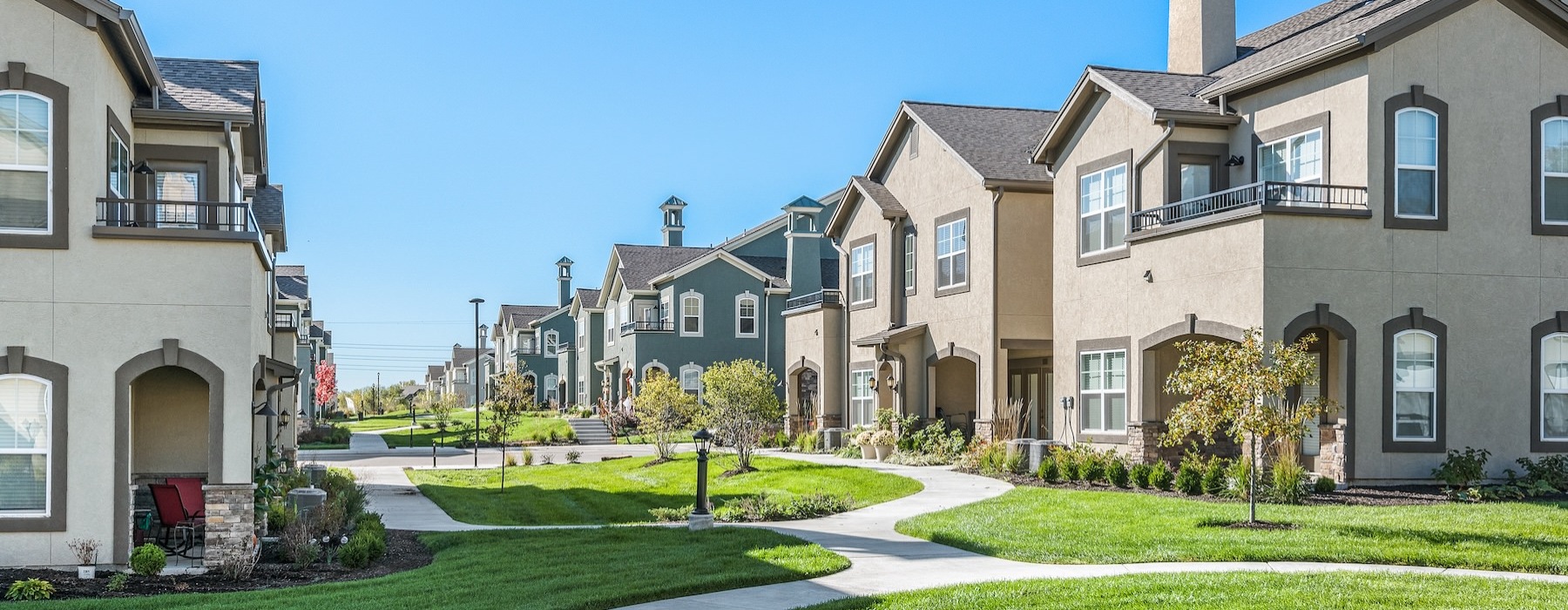 a row of houses